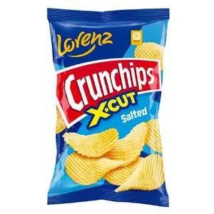 Crunchips X-Cut salées 130g - LORENZ