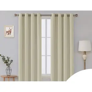Rideau Occultant Beige Clair 135X240Cm