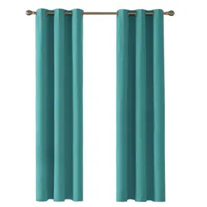 Rideau Occultant Turquoise 135X240Cm