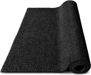 Tapis Spaghetti Noir 1.20M/Metre Lineaire