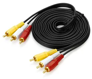 Câble Audio/Vidéo 3 X Rca Mâles Vers 3 X Rca Mâles Do-0030