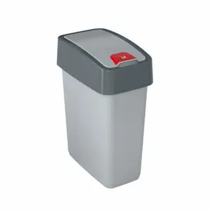 Poubelle 10L 36,5X29,5X18 Gris