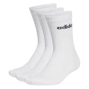 LINEAR CREW SOCKS CUSHIONED SOCKS 3 PAIR PACK - 34-36