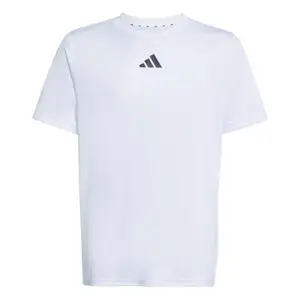 TRAIN ESSENTIALS 3-STRIPES T-SHIRT SET - 7-8A