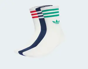 3 STRIPES CREW SOCKS 3 PAIRS - 46-48