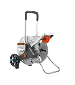 Dévidoir Métal Sur Roues Cleverroll L Easy - Gardena