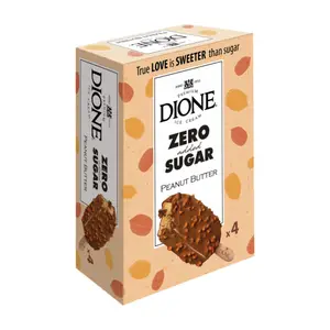 Dione Glace Bâtonnets Sans Sucre Peanut Butter Pack 4x90ml