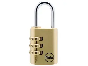 Cadenas Laiton 30Mm À Combinaison Anse 24Mm Yale