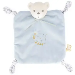 DOUDOU OURSON 4 NOEUDS BLEU