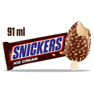 Snickers bâtonnet de glace au caramel et aux cacahuètes 91ml