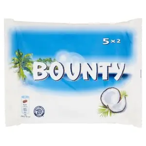 Barre chocolat fourré BOUNTY 5x57g