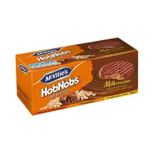 Biscuits à l'avoine et chocolat au lait HobNobs 300g - MC VITIE'S
