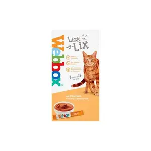 Webbox Boîte de poulet Lick-e-Lix, 5 unités