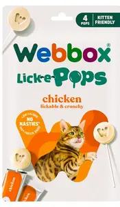 Webbox Cat 4 Lick- e -Pops Chicken 5.6g