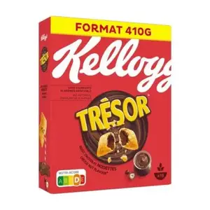 Céréales Trésor Chocolat Noisettes 410g - KELLOGG'S