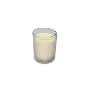 BOUGIE POT EN VERRE CLEAR 105 GRAMS 16 HRS REF