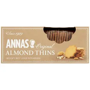 Annas Almond Thins, 150g