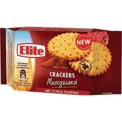 Crackers méditerranéens saveur Paprika doux 105g - ELITE