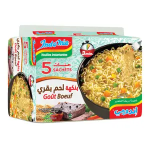 Indomie Nouilles Boeuf Pack 5In1 (8U)
