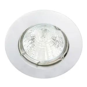 Spot Zamak Fixe Pr Mr16 Elc-146H Bla