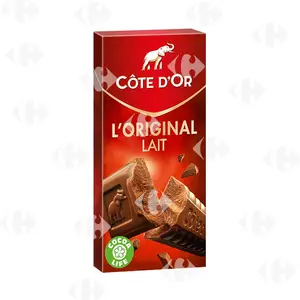 Tablette de Chocolat au Lait Côte d'Or 200g