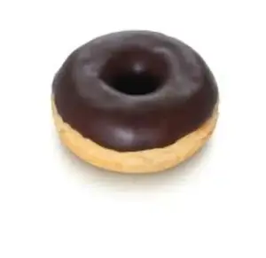Mini donut chocolat noir à l'unité