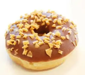 Donut fourre au caramel