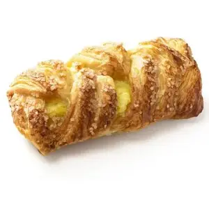 Tresse fourrée à la crème patissière x1 unité