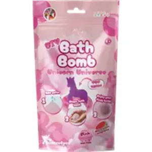 Bombes de bain roses Unicorn Universe, DIY