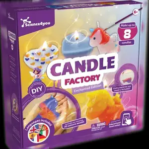 Bougies 3D Science4you Enchanted Candle Factory