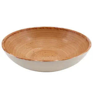 Bol Kasa en Porcelaine Orange Seia 18cm