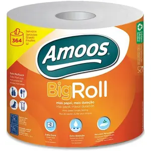 Essuie-tout multiusage Grand rouleau 2 plis - AMOOS