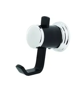 Porte Manteau Danubio Noir/Chrome
