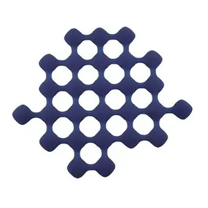 S- PLAT 0095328 TRIVET SILICONE BLEU FONCE 24.5X21X1CM