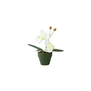 FLEURS ORCHIDEE EN POTS MM ROSE MAUVE BLANCHE REF 0095088