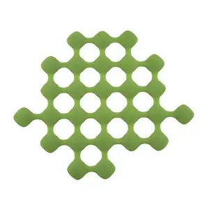 S- PLAT TRIVET 0095322 SILICONE VERT POMME 1X24.5X 21CM