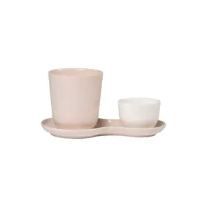 NUDGE SET COFFEE 2 TASSE +ASSIETTE CLR BONBONS ROSEBERRY REF