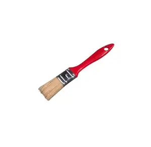 Pinceau Plat A Base Huile Manche Polypro Soies Naturelle Dim 40X14X51Mm Painte