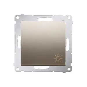 Poussoir Lumière 16Ax Connexion À Vis Avec Griffes Cava Simon 54
