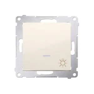 Poussoir Lumineux Lumière 16Ax Connexion À Vis Avec Griffes Marfil Simon 54