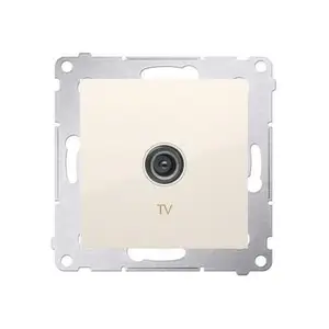 Prise Tv Connexion À Vis Avec Griffes Marfil Simon 54