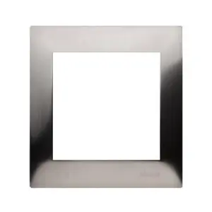 Cadre 1 Élément Inox Simon 54 Premium