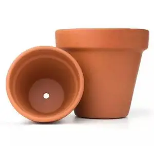Pot De Fleur Classic Designe Diam 350 Terracotta