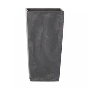 Pot De Fleur Urbisquare 265Mm Anthracite Beton/Durs265E-S433
