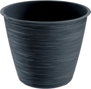 Pot De Fleur Furu Bowl Anthracite 400Mm/Dbfuk400-S433