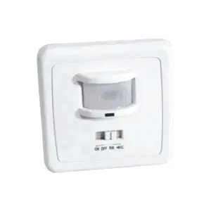 Detecteur De Mouvement Et Sons 140° 500W Ip20 Blanc