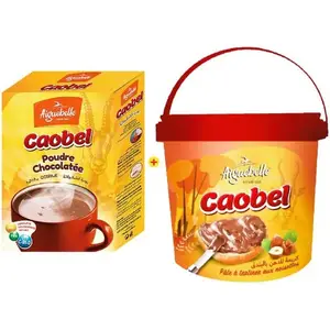 Pâte à tartiner caobel 900g + chocolat en poudre caobel 90g offet - AIGUEBELLE