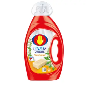 Lessive liquide machine fleur d'orange 2,5L - EL KEF