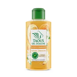 Gel douche à la fleur d'oranger 250ml - TAOUS