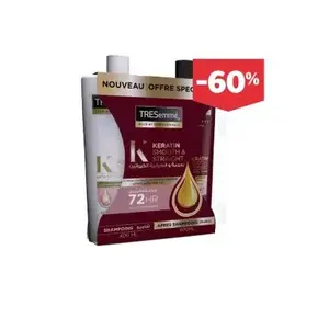 Shampoing Strength & Fall Control 400 ml + après champoing à -60% -TRESEMMÉ